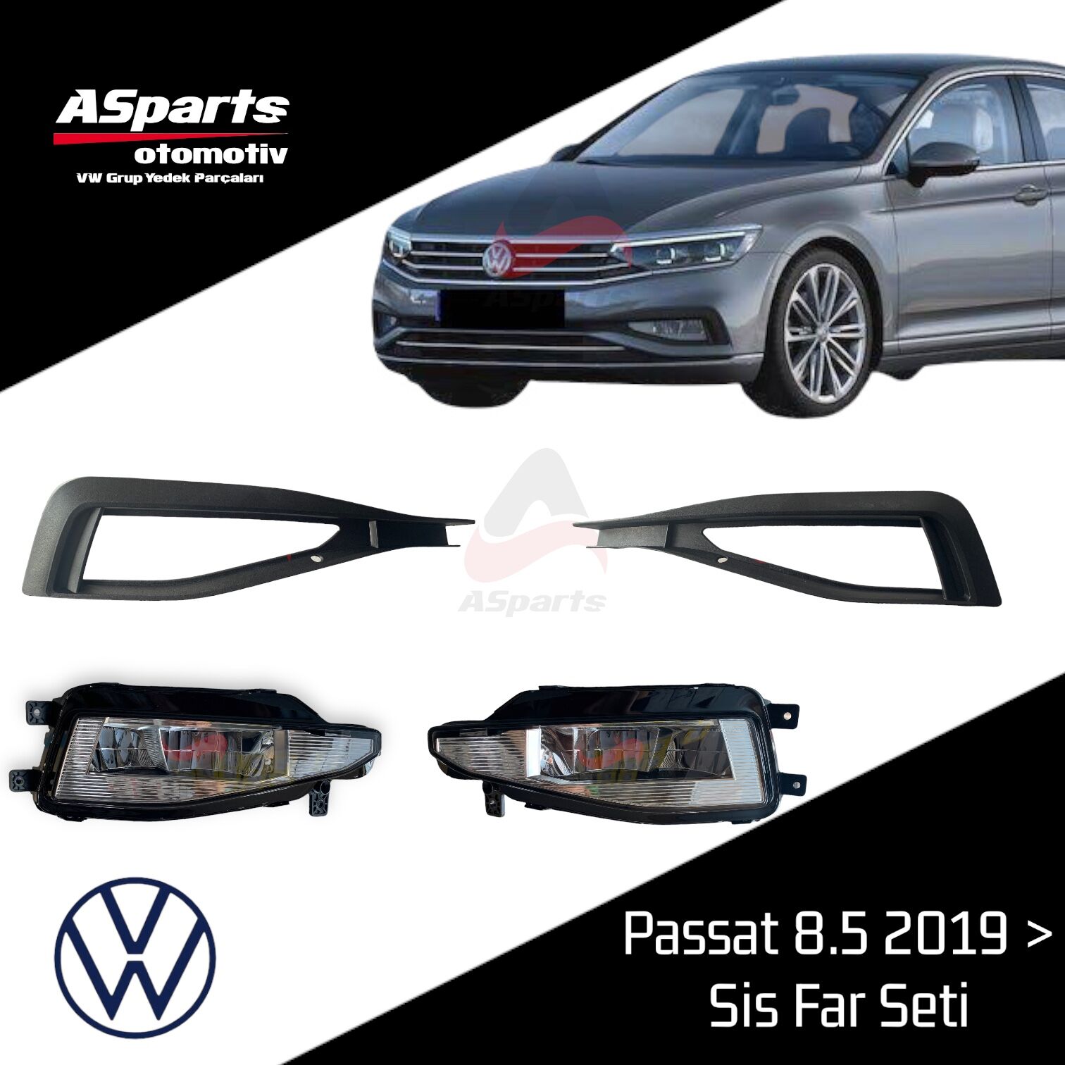 VW Passat B8 - B8.5 Sis Far Seti 3G1198700