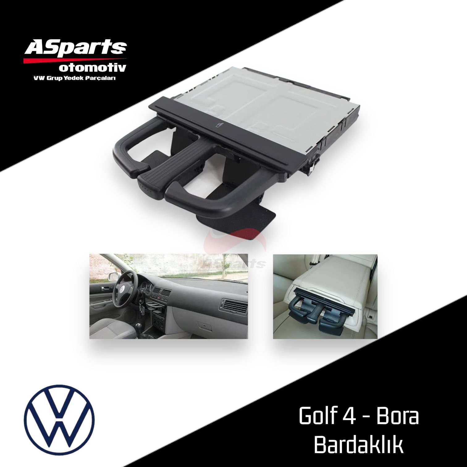 Volkswagen Golf 4 - Bora Bardaklık [1998 - 2004] 1J0858601D