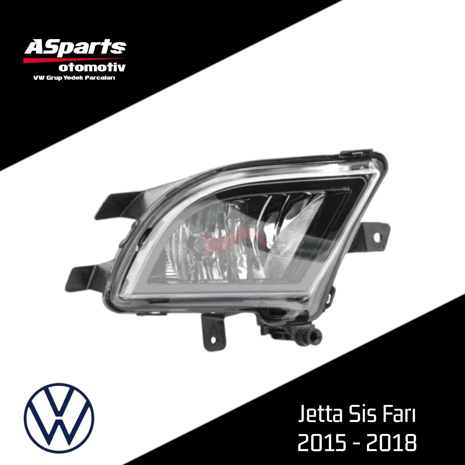 Jetta Sis Farı Sağ-Yolcu 5C7941700