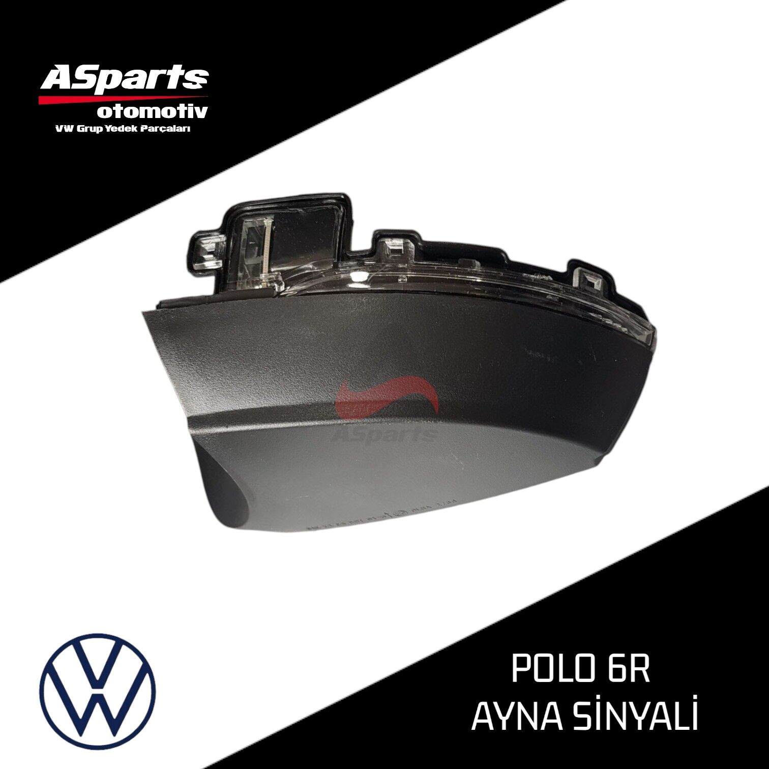 Polo 6R Ayna Sinyali Sol-Sürücü 2010 - 2018 6R0949101