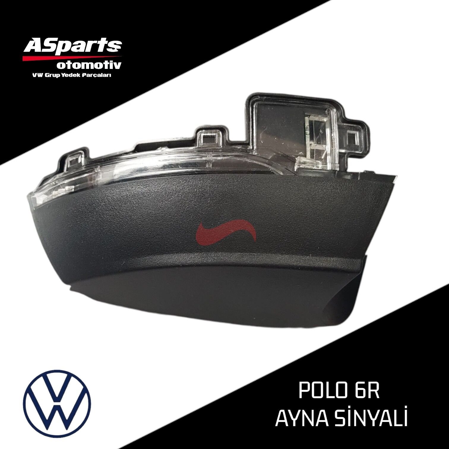 Polo 6R Ayna Sinyali Sağ-Sürücü 2010 - 2018 6R0949102