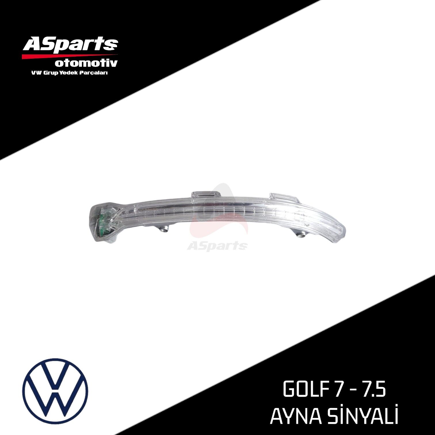 Golf 7 - 7.5 Ayna Sinyali Sol-Sürücü 5G0949101