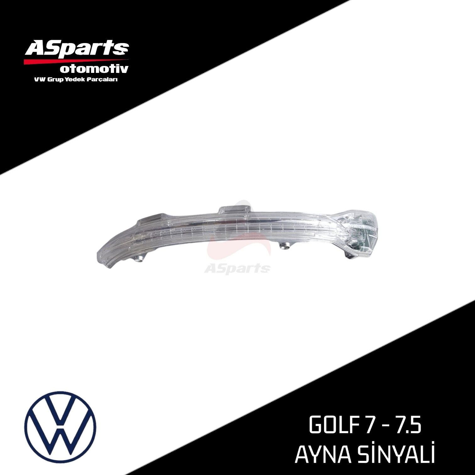 Golf 7 - 7.5 Ayna Sinyali Sağ-Yolcu 5G0949102