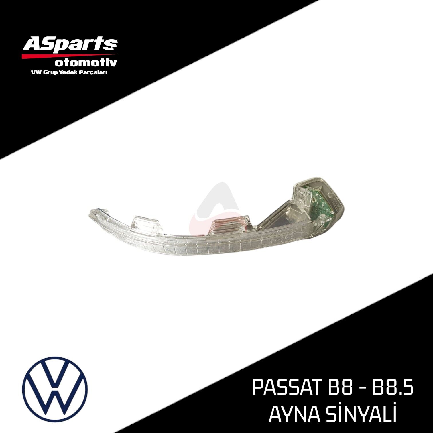 Passat B8 - B8.5 Ayna Sinyali Sağ-Yolcu 3G0949102