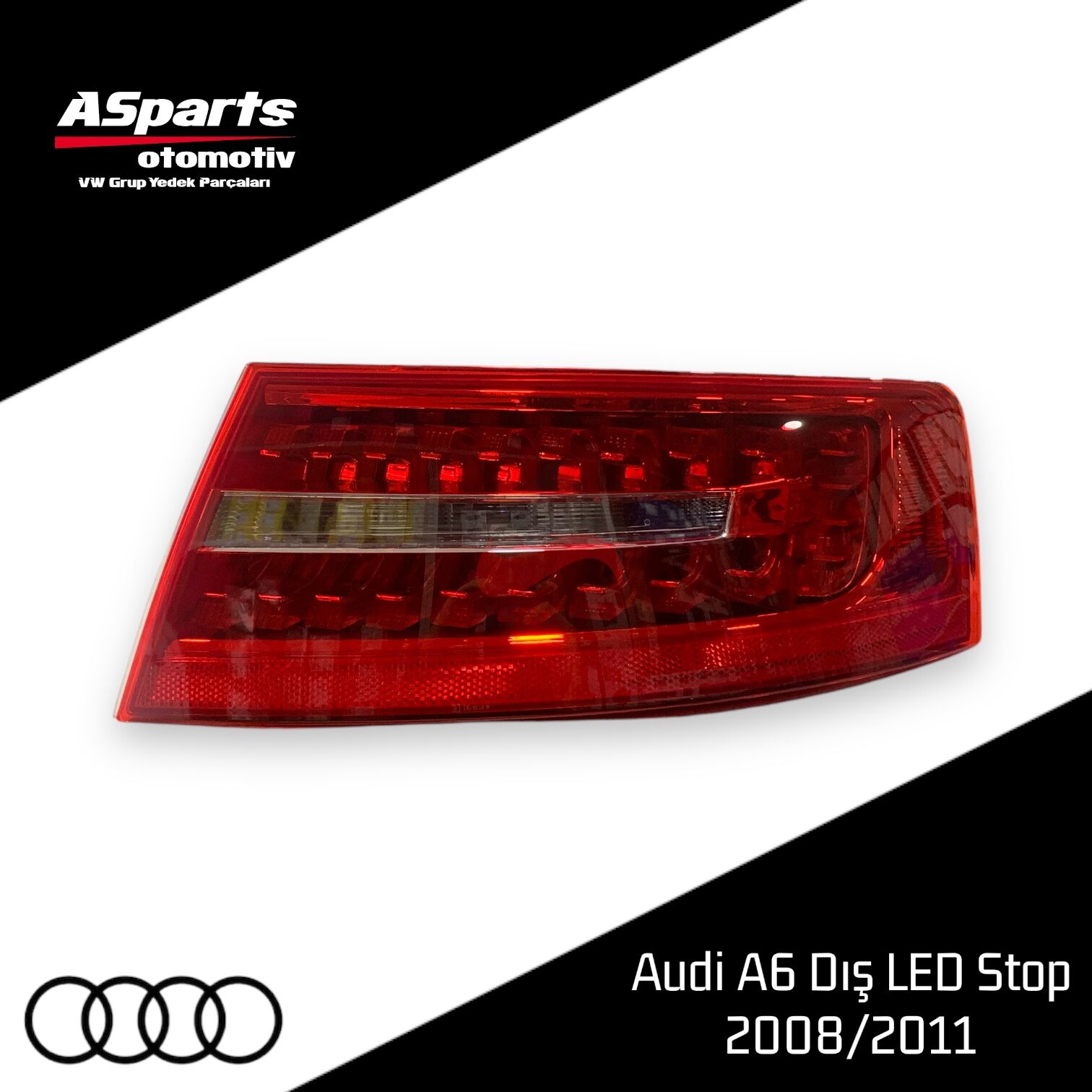 Audi A6 2009 -2011 Stop Lambası Sol-Sürücü 4F5945096J LED