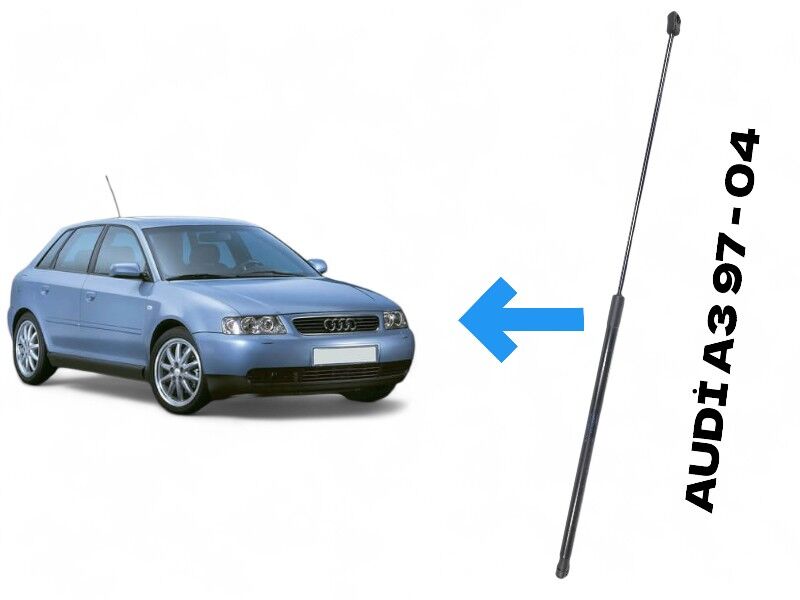 Audi A3 (8L) 1997 - 2003 Ön Kaput Amortisörü 8L0823359